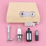 LSB-SHOWER Ersatzteile für Elektrowerkzeuge Ersatz-Heizölfilter Kompatibel mit STIHL 038 Ms380 Kettenspanner Spanner Zündkerze Ersatzwerkzeug