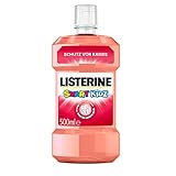 Listerine Mundspülung antibakteriell, Smart Kidz, Mundwasser für Kinder ab 6 Jahren, gegen Karies, ohne Alkohol & Zucker, 500