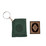 Schlüsselanhänger Mini Islamische Muslimische Arche Koran Buch Schlüsselanhänger Auto Tasche Geldbörse Echtes Papier Kann Anhänger Schlüsselanhänger Charme Religiöser C