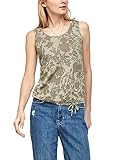 s.Oliver Damen 120.10.105.12.102.2064353 T-Shirt, Summer Khaki AOP, 40