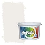 McPaint Bunte Wandfarbe Lichtgrau - 5 Liter - Weitere Graue Farbtöne Erhältlich - Weitere Größen Verfügb