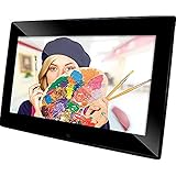 Rollei Degas DPF-90 digitaler Bilderrahmen (24,6 cm (9,7 Zoll) TFT-LCD, 1024 x 768 Pixel) schw