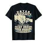 Papa Vater Tochter Partnerlook Vatertag Geburtstag Geschenk T-S