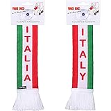 TRUCK DUCK® LKW Auto Minischal Italy Italien Trucker Mini Schal Wimpel Flagge Fahne Saugnapf Spiegel Dek