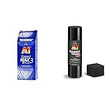 Dr. Wack – A1 Speed Wax Plus 3, 500 ml – NEUE FORMEL I Premium Auto-Wachs mit Carnauba I Langanhaltender Schutz & Glanz I Für alle Lacke geeignet & A1 Kunststoff-Tiefenpfleger matt, 250 ml (#2770)