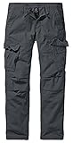 Brandit Cargohose Texas Slim Anthrazit 5XL