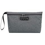 Geruchssichere Tasche mit Kombinationsschloss Geruchssicherer Aufbewahrungsbehälter Behälter Medizinschloss Box Frauen Männer Unkraut Zubehör Reiseaufbewahrungskoffer B