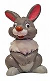 Bullyland 12421 - Spielfigur, Walt Disney Bambi, Hase Klopfer, ca. 5 cm, ideal als Torten-Figur, detailgetreu, PVC-frei, tolles Geschenk für Kinder zum fantasievollen Sp