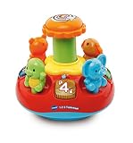 VTech Baby 80-186304 - 1-2-3 Tierkreisel, Deutsche Sp