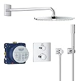 GROHE Grohtherm | Duschsystem Unterputz mit Rainshower Cosmopolitan 310 | chrom | 34730000