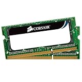 Corsair Value Select SODIMM 8GB (2x4GB) DDR3 1333MHz C9 Speicher für Laptop/Notebooks - Schw