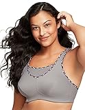 Glamorise Damen Halt gebender, bügelloser Sport-Bustier für große Größen Nr. 1066