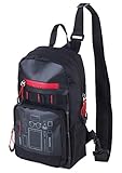 Troika Crossbody Rucksack schw