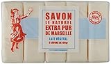 Le Naturel Real Marseille Seife extra rein mit Milch, 100 g, 5 Stück