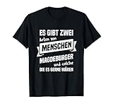 T-Shirt Magdeburger - Stadt Magdeburg Geschenk Spruch T-S