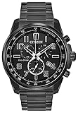 Citizen Herren analog Eco-Drive Uhr mit Edelstahl Armband AT2375-51H