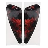 Shiwaki Motorrad 3D Tankaufkleber rutschfest Tank Pads Tankschutz für Harley XL883/ XL1200 S