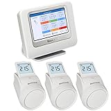 Honeywell Home evohome Starter Paket zur Heizungssteuerung, THR993RT