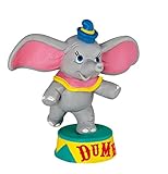 Bullyland 12436 - Spielfigur, Walt Disney Dumbo stehend, ca. 7 cm, ideal als Torten-Figur, detailgetreu, PVC-frei, tolles Geschenk für Kinder zum fantasievollen Sp