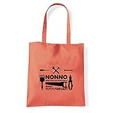 Art T-shirt, Shoulder-Tasche, wenn Nonno nicht ist, können wir alle Fregate, Shopper, Meer, Koralle, Einheitsgröß