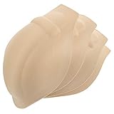 Amosfun Männer Penis Pouch Pad 3D Schwimmen Trunk Verbessern Pads Männer Penis Vergrößern Bulge Pouch Beutel Schwimmen Unterwäsche Slips Einlage Schutz für Badeanzug Badehose 4 Stück Hautfarb