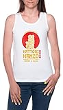 Hattori Hanzo Sword and Sushi Tank T-Shirt Damen Ärmellos Weißes Tee Women White S