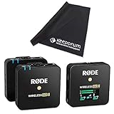 Rode Wireless GO II 2-Kanal Mikrofon-Funksystem + keepdrum Mik