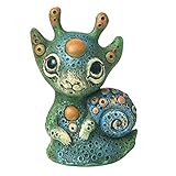 Alien Statue Gartendekorationen, Cartoon Spiel Charakter, Kunst Nette Alien kleine O