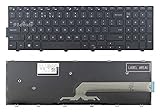 Ersetzen Sie die TastaturDauerhaftes Zubehör Neu Kompatibel mit Dell Kompatibel mit Inspiron 15 5000 Series 5551 5555 5558 5559 Tastatur US Schw