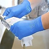 100 Einweg-Silikon-Handschuhe Gummi-Handschuhe Haushalts-Latex-Handschuhe Einweg-Lebensmittelhandschuhe Links Und Rechts Universalreinigung,S