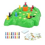 Children's Games Lotti Karotti Deluxe Competition Game for 2 to 4 Players from 4 Years, Kaninchenfalle Spiel Spielzeug Desktop Puzzle Checkers Toys Brettspiele Schnelle und lustige Familiensp