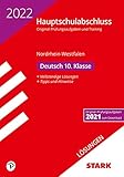 STARK Lösungen zu Original-Prüfungen und Training - Hauptschulabschluss 2022 - Deutsch - NRW (STARK-Verlag - Abschlussprüfungen)