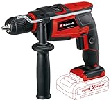 Einhell Akku-Schlagbohrmaschine TC-ID 18 Li-Solo Power X-Change (Li-Ion, 18 V, Bohr- und Schlagbohrfunktion, 13 mm max. Bohrleistung Beton, 13 mm Schnellspannbohrfutter, ohne Akku und Ladegerät)