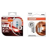 Osram Night Breaker Laser H7 next Generation, +150% mehr Helligkeit, Halogen-Scheinwerferlampe, 64210NL-HCB, 12V PKW, Duo Box (2 Lampen) & 5007-02B Glühlampe, Double Blister, Set of 2