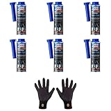 brünte® Feingrip Montagehandschuhe Gr.9/L + 6X Original Liqui Moly 300ml Motorsystemreiniger Cleaner Benzin 5129