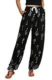 Urban GoCo Damen Haremshose Boho Hippie Hose (XL, 4)