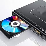 Oyria DVD Player, DVD Player mit HDMI und AV Ausgang, All Regions Code-Free, DVD Player für TV mit Fernbedienung, DVD/CD/MP3 DiscPlay