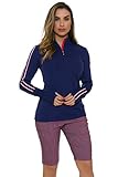 EP Pro Golf Damen Geo Print Pullon Short Kurz, Inky Multi, X-S