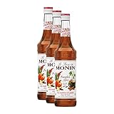 Monin Sirup Kürbis Gewürz (Pumpkin Spice), 0,7L 3er Pack