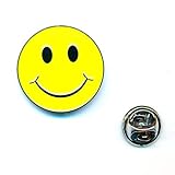 hegibaer Smiley Emoticon Emoji 3D Metall Button Badge Edel Brosche Pin Anstecker 0942