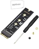 gigabase SSD Adapter passend für MacBook M.2 SSD to NGFF M.2 High Speed SSD Adapter NVME AHCI kompatibel mit MacBook 2013-2017 A1465 A1466 A1398 A1502 SSD 12 + 16 Pin Plug and Play