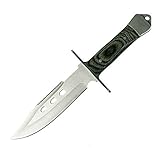 G8DS® Jagdmesser Outdoormesser Pakkawood Hunter 10,5' inkl. Etui und Gü
