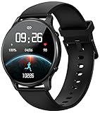 Fitnessarmband für Damen Herren, Ultra dünn 0,4 Zoll Smartwatch mit Blutdruckmessung, Touchscreen Bluetooth,Fitness Tracker Pulsuhr Kalorienzähler Schrittzähler Whatsapp Sp