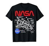 NASA Space Shuttle Schematic Layout Graphic T-S