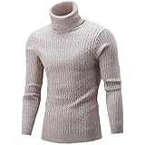 NP Herrenpullover-Herbst-Winter-Rollneck-Strick-Pullover des Winters Halten S