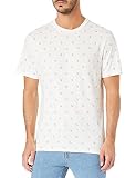 Scotch & Soda Herren Bio-Baumwolle mit Print T-Shirt, Combo A 0217, L