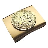 Gravurmanufaktur Koppelschloss für Elektriker mit Elektro-Handwerk und Zunftzeichen - Ausführung Meister, Techniker - Koppelschloß und Emblem g