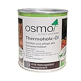 Osmo Thermoholz-Öl 010 Naturgetönt transparent (0,75 l)