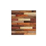 3D Tapete Selbstklebend - Steinoptik Wandpaneele Wandaufkleber Wandtattoo Wand Dekor Aufkleber 3D Ziegel Tapete für Schlafzimmer Wohnzimmer Küche Wanddekoration, 10 x 10 c (Mehrfarbig, One Size)