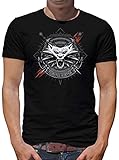 TShirt-People Monster Hunter T-Shirt Herren Wolf XXXL Schw